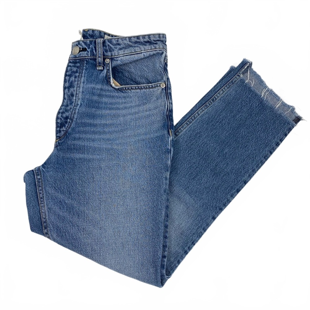 rag & bone Blue Jeans Nina high rise ankle cigarette | Womens 4